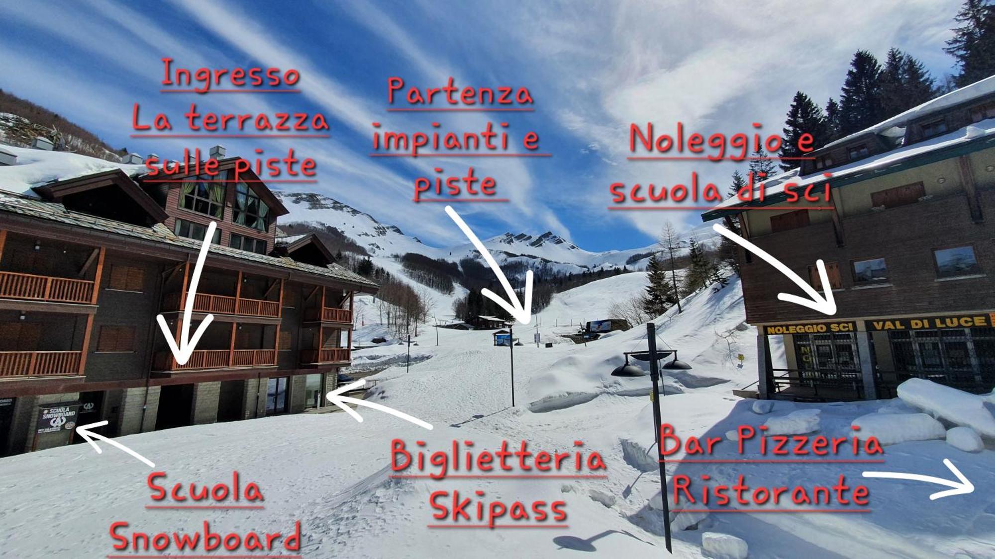 La Terrazza Sulle Piste Val Di Luce - Biancheria Inclusa Абетоне Экстерьер фото